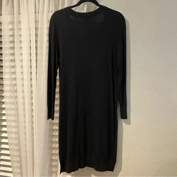 Torrid Lace-Up Black Long-Sleeve Midi Dress - Picture 3 of 4